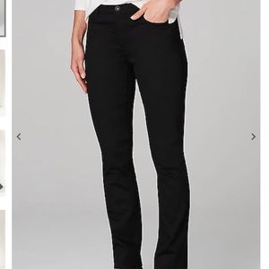 J Jill Black High Rise Jeans Size 8